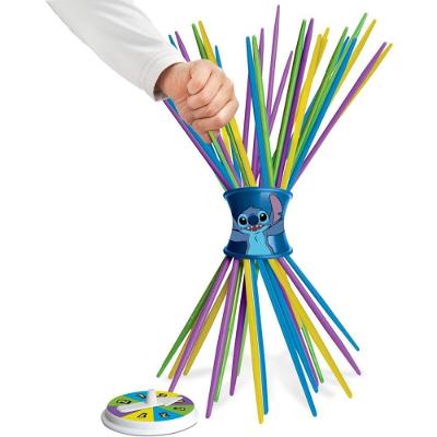 Jogo de Mesa Stitch Puxa Espinho com Varetas e Roleta Elka
