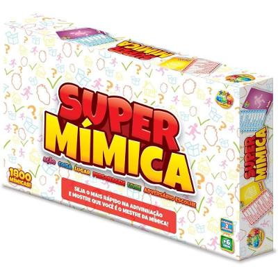 Jogo de Tabuleiro Super Mimica 1800 Mímicas para Grupos GGB Plast