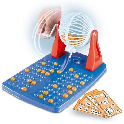 Jogo de Bingo Family Club Globo Giratório 48 Cartelas 90 Bolinhas Brinquemix