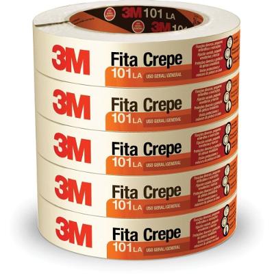 Fita Crepe 3M Brasil 101 LA Escolar 24MMX50M
