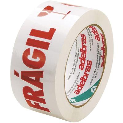Fita Adesiva Adelbras Cuidado Frágil 48mm X 100m 2 Rolos