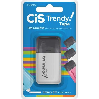 Corretivo em Fita Sertic Trendy 5mm X 6m com 12 Unidades