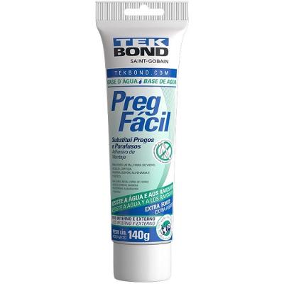 Cola de Alta Resistência Preg Fácil Base de Água 140g Tekbond