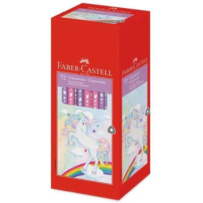 Lápis Redondo Decorado Faber-Castell Ecolapis Grafite Unicornio 72