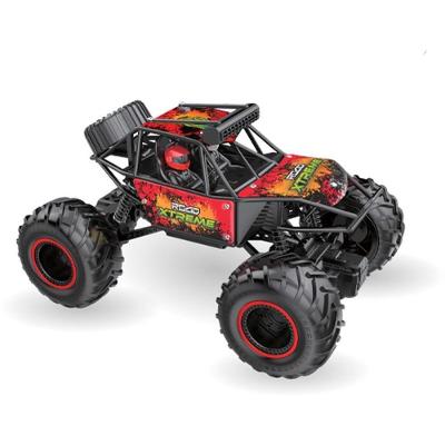 Carrinho de Controle Remoto Road Extreme Metal Preto Polibrinq