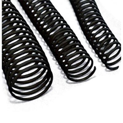 Espiral para Caderno Mares 14MM 100 Unidades 85 Folhas Preto