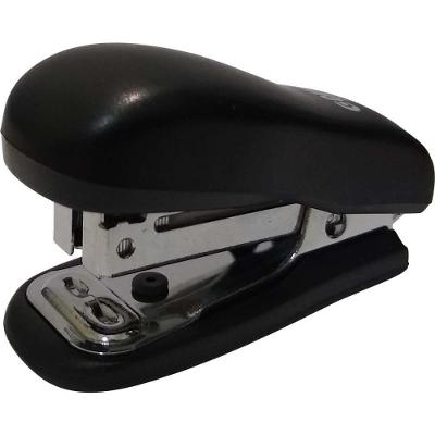 Grampeador Mini Cavia com Extrator para 10 Folhas Preto
