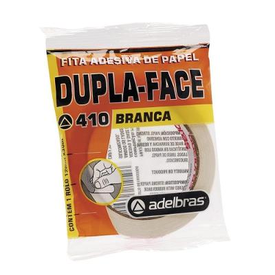Fita Dupla Face Adelbras Flow-pack 12mmx30m Branco