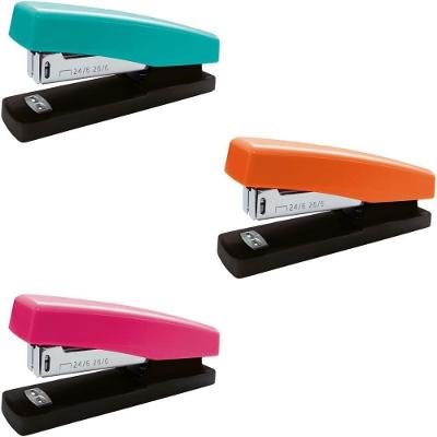 Grampeador Summit B5309 Plástico 25 Folhas Kit com 6 3 Cores