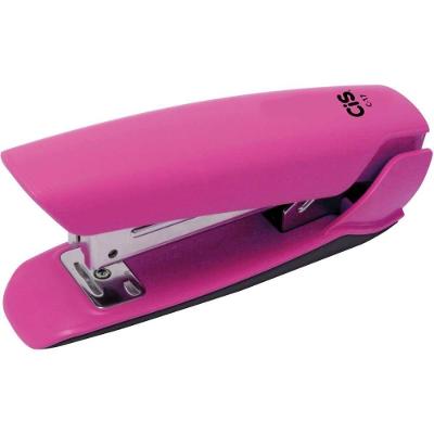 Grampeador Sertic C-17 Plástico 20 Folhas Rosa