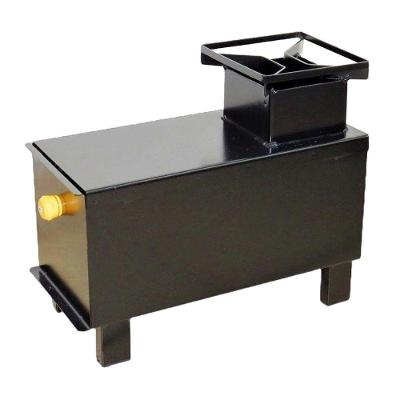 Fogão Portátil a Lenha Campeiro 1 Boca Aço Carbono Grafite Ouro Minas