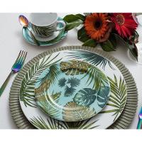 Conjunto De Xícara De Chá Com Pires 06 Peças Patrícia