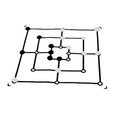Jogo de Trilha Educativo 45x45cm 18 Peças Napa Sonho de Criança