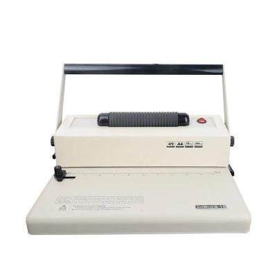 Encadernadora Manual Colocadora de Espiral Elétrica Motivate S-15mt A4 Bivolt