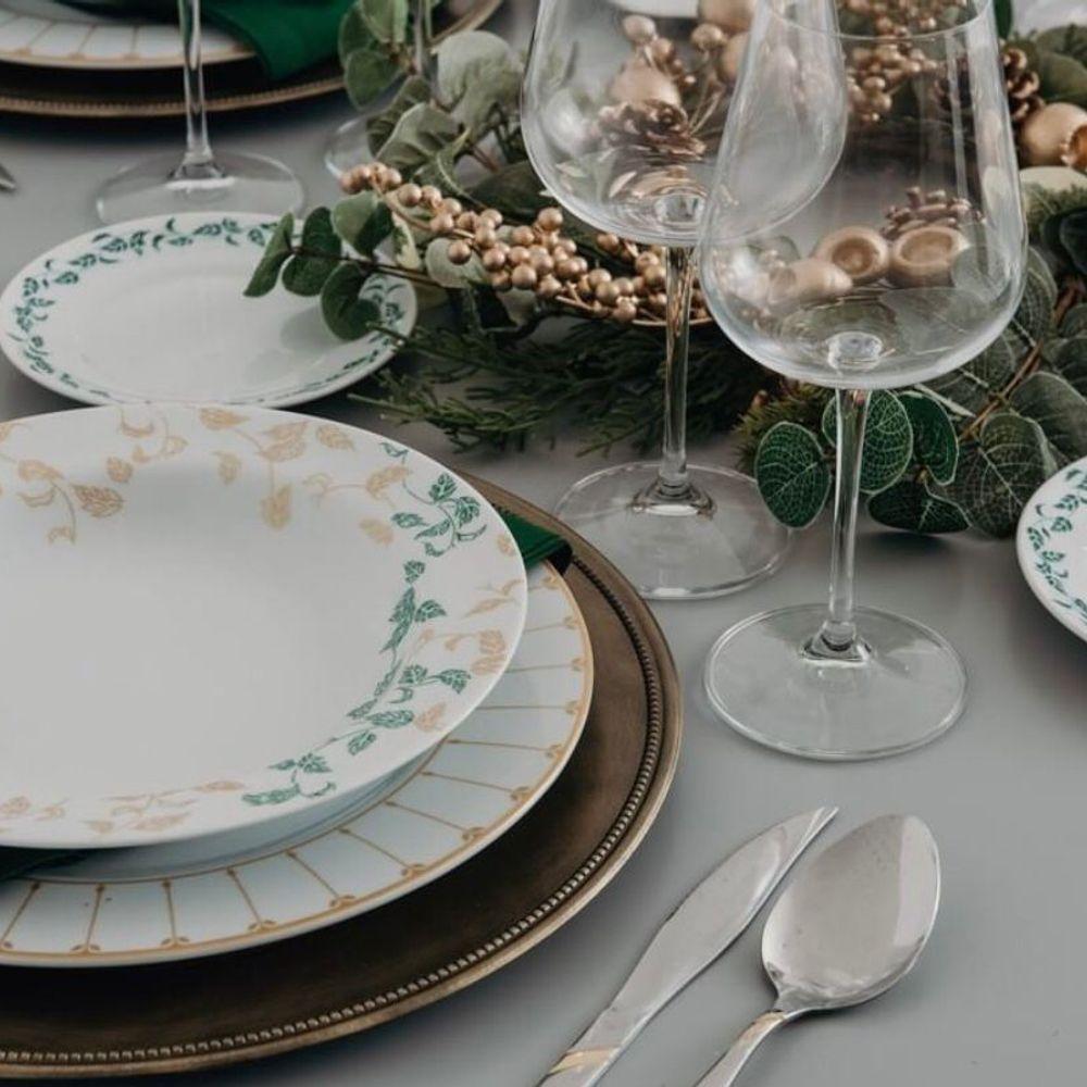 Conjunto De Xícara De Café Com Pires 06 Peças Outono Schmidt - 1