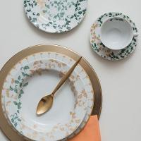 Conjunto De Xícara De Café Com Pires 06 Peças Outono Schmidt - 3