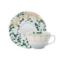 Conjunto De Xícara De Café Com Pires 06 Peças Outono Schmidt - 6