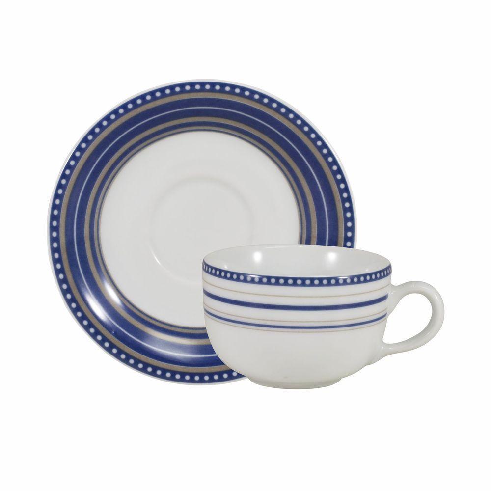 Conjunto De Xícara De Café Com Pires 06 Peças Paula Schmidt - 4