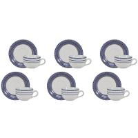 Conjunto De Xícara De Café Com Pires 06 Peças Paula Schmidt - 1