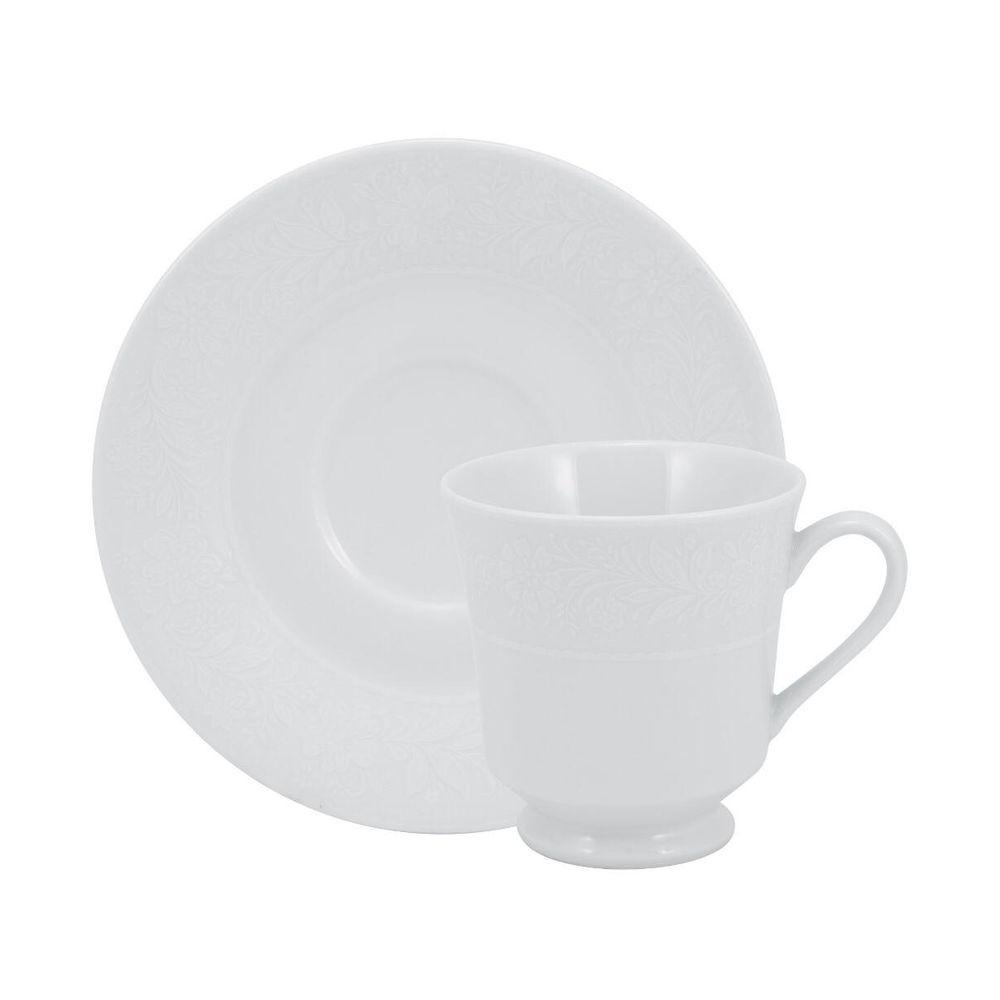 Conjunto De Xícara De Café Com Pires 06 Peças Noiva Schmidt - 5