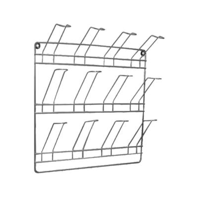 Suporte para Copos de Parede Simples 12 Unidades Arame Galvanizado Aramefer