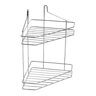 Suporte para Shampoo Duplo 21x31cm com Toalheiros Metal Aramefer