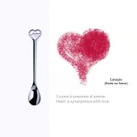 Conjunto De 6 Colheres Café Chá Prata Da Sorte Kiss Bugatti - 6