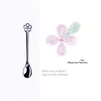 Conjunto De 6 Colheres Café Chá Prata Da Sorte Kiss Bugatti - 8