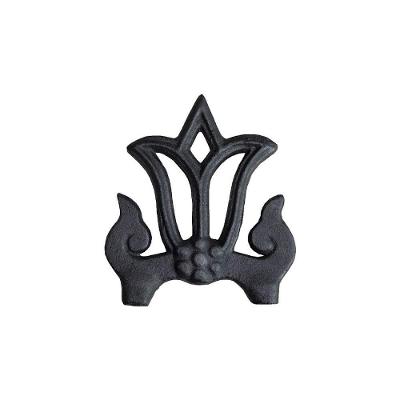 Ponteira Ponta de Lança N15 Ferro Fundido Grade Portão 19x16cm