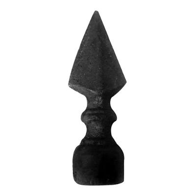 Ponteira Ponta de Lança N02 Portão Muro 4x14cm Fundição Unicláudio