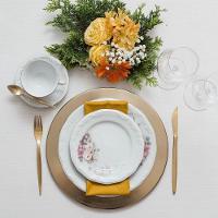 Conjunto De Xícara De Café Com Pires 06 Peças Eterna Schmidt