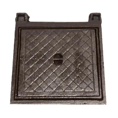 Tampa de Inspeção Articulada 30x30cm Ferro Fundido Fundição Unicláudio