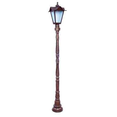 Poste Colonial Madri para Jardim de Alumínio Fundido 1,85m Luminárias N. Sra. da Guia