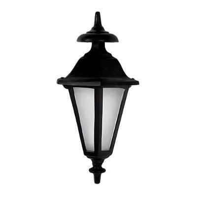 Luminária Colonial Meia Cara Verona Alumínio e Vidro 43cm Luminárias N. Sra. da Guia