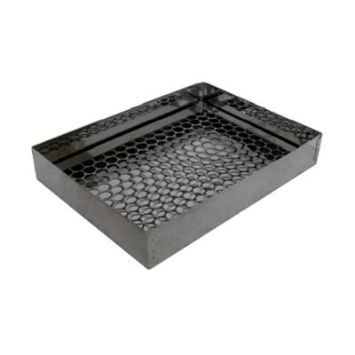 Escorredor de Pastel EP-1-STM Aço Inox Escovado Tela Moeda 26x40CM Stevan Metal