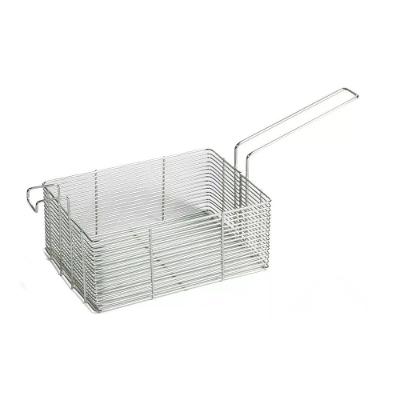 Cesto para Frituras CS-3L-STM Aço Inox Reforçado Aramado 24x11x8,5CM Inox Stevan Metal