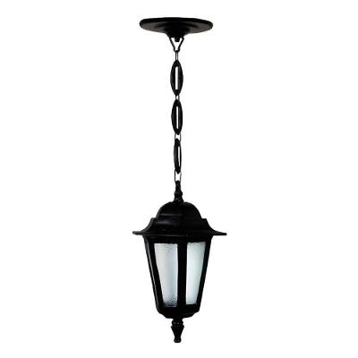 Luminária Holandesa LC18 com Corrente Alumínio para Jardim Luminárias N. Sra. da Guia
