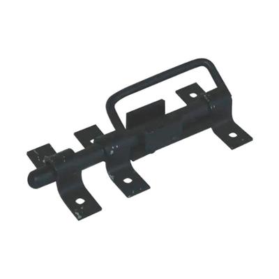 Trinco com Alça para Portão e Porteira Aço Preto 280mm Metasal