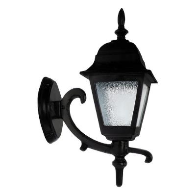 Luminária Colonial Canada Menor com Braço em Alumínio 38cm Luminárias N. Sra. da Guia