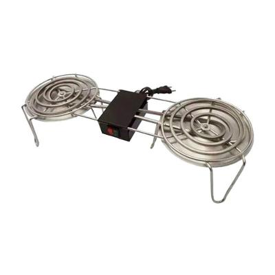 Fogareiro Elétrico Duplo Esquentador de Marmita 800W 110V Resiswal