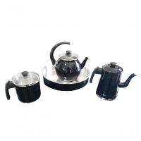 Jogo De Café Completo Grande 4 Peças Preto Pigmentad Docesar - 2