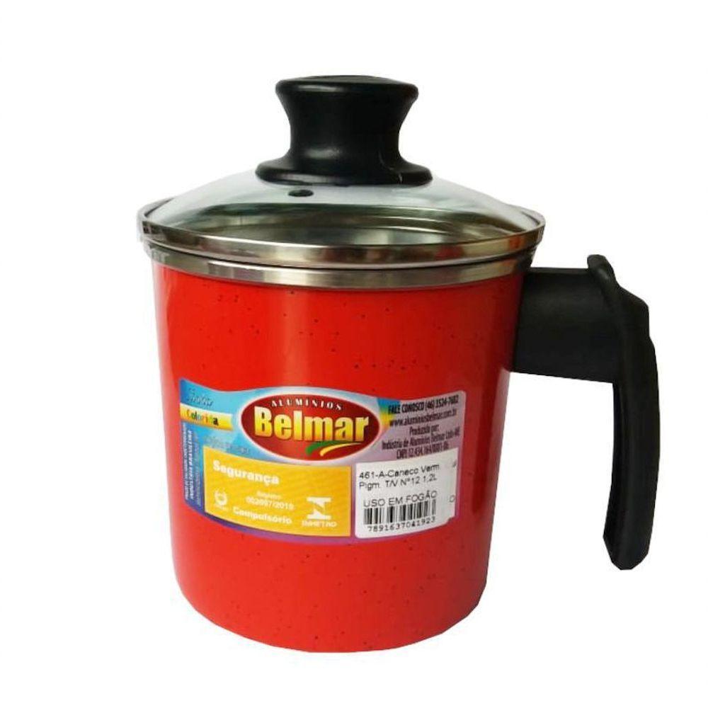 Jogo De Café Completo 5 Peças Vermelho Pigmentado Belmar - 6