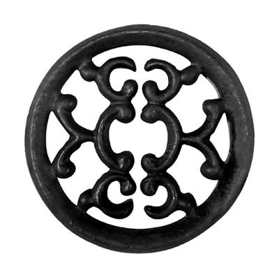 Rosácea Decorativa Imperial Ferro Fundido Grade Portão 18cm