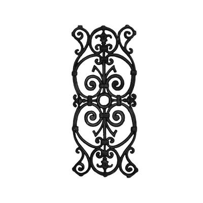 Grade Decorativa Ferro Fundido Portuguesa 72x32cm Fundição Unicláudio