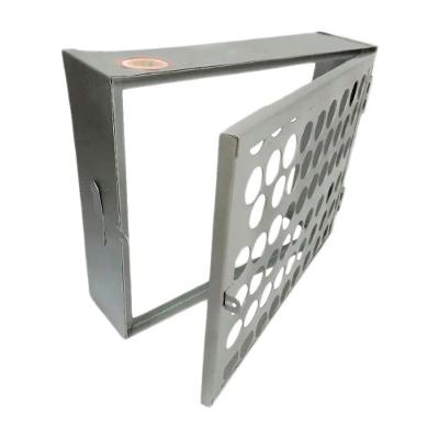 Proteção para Hidrômetro Tela Moeda com Porta Cadeado 50x60cm Brassol