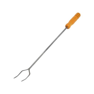 Garfo para Churrasco Cabo de Madeira 55CM Grelhas Amadeirado Aramefer