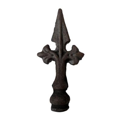 Ponteira Ponta de Lança N03 Grade Portão Muro 8x13cm Fundição Unicláudio