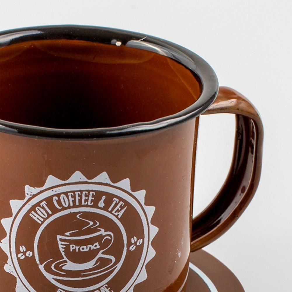 Jogo 2 Em 1 Aquecedor Xicara Base Usb Caneca Agata Prana - 2