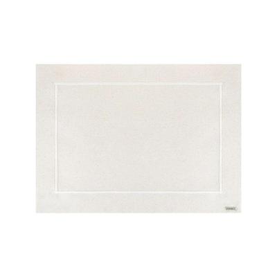 Lugar Americano Liso Free Jacquard Barra Bordada 50x36cm Mameg Home