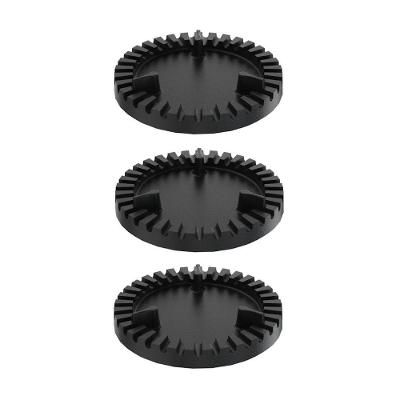 Kit 3 Espalha Chama Libaneza Queimador Duplo Ferro Fundido 8,5cm
